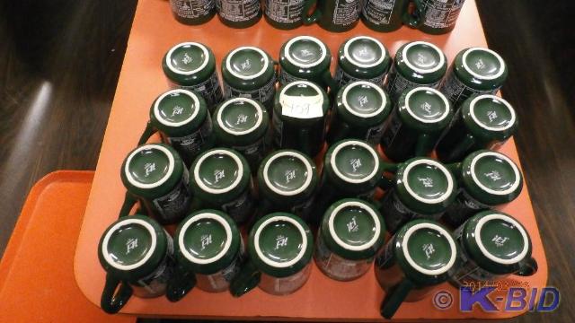 24 Green Advertising Coffee Mugs
