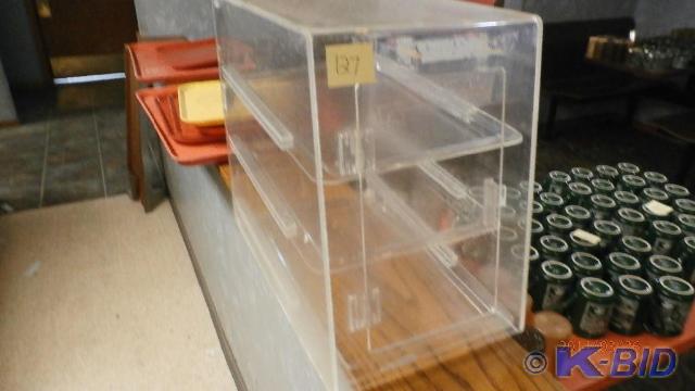 Plastic Pastry Display Case