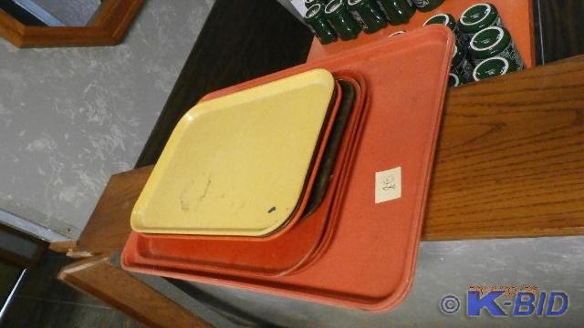 9 Assorted Rectangular Trays