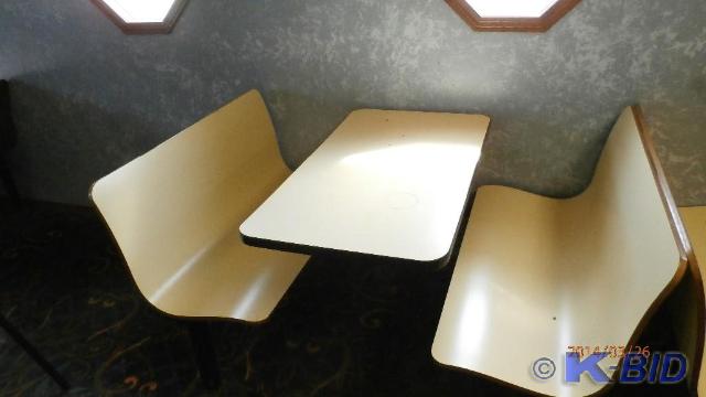 Yellow Booth Seats 4