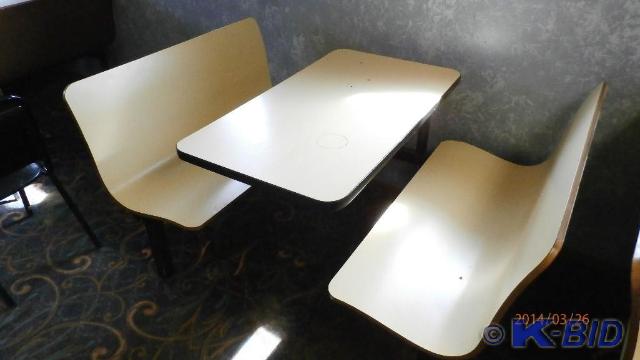 Yellow Booth Seats 4