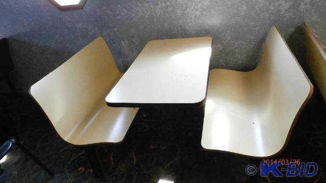 Yellow Booth Seats 4