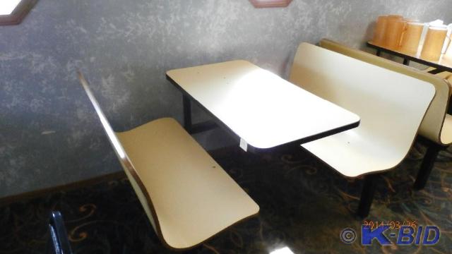 Yellow Booth Seats 4