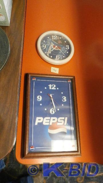 2 Pepsi Clocks