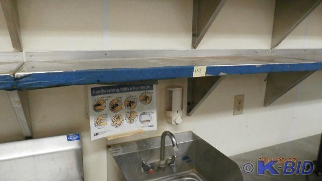 Metal Shelf As Is Buyer Must Remove...