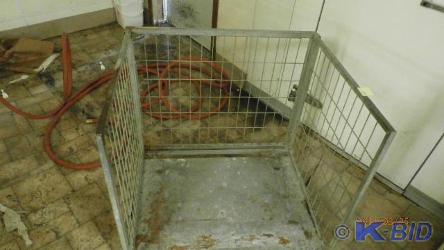 Rolling Trash Cage