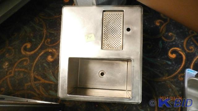 stainless steel sink for filling wa...