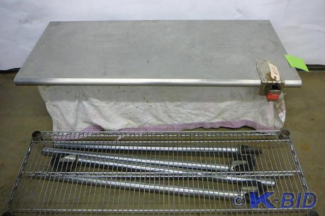 Stainless Steel table top with legs...