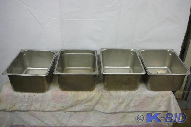 Steam table pans 10w x 12L x 6d ...