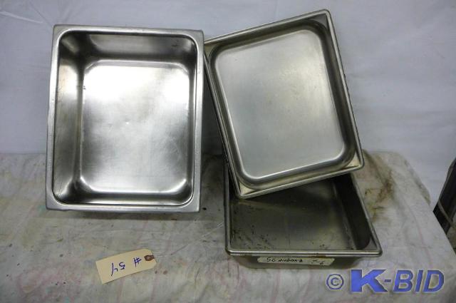 Steam table pans 10w x 12L x 6d ...