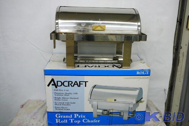 Adcraft Grand Prix Roll Top Chafer ...