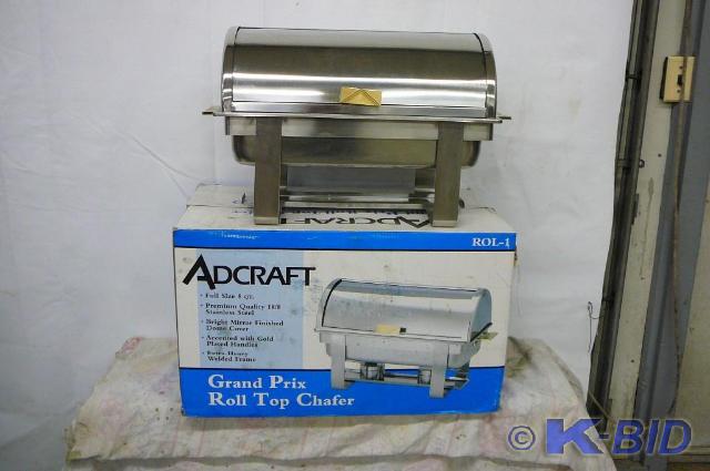 Adcraft Grand Prix Roll Top Chafer ...