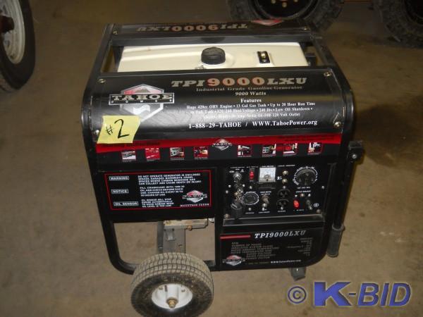 lot 2 image: NEW - 9000 Elite Series Gas Generat...