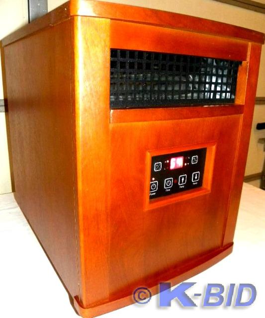 lot 25 image: 1,500W Infrared Heater, heats up to...