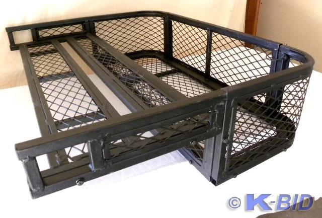 lot 37 image: ATV Rear Drop Basket, universal fit...