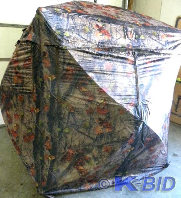 lot 4 image: Five Hub Ground Blind, digi-camo, s...