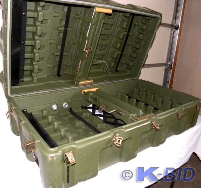 lot 42 image: Large U.S. Military Surplus Hardigg...