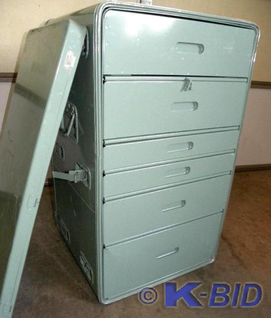 lot 44 image: U.S. Portable Medic Storage Chest,&...