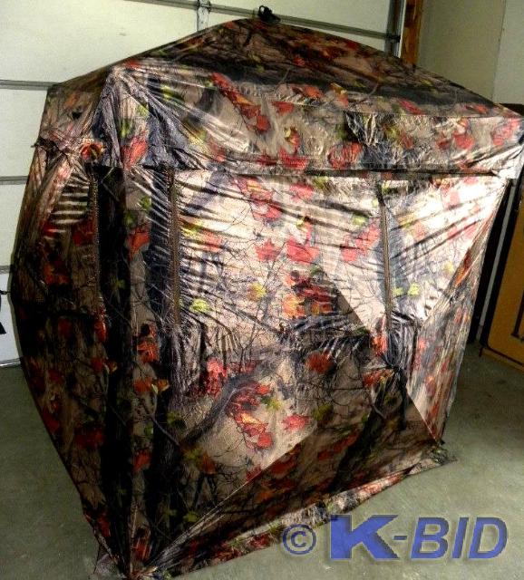 lot 57 image: Five Hub Ground Blind, digi-camo, s...