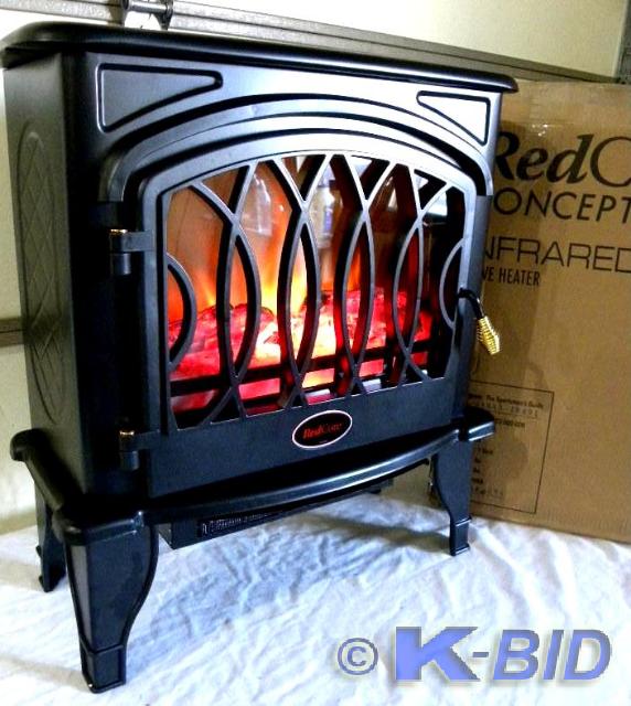 lot 66 image: RedCore Electric Infrared Stove Hea...