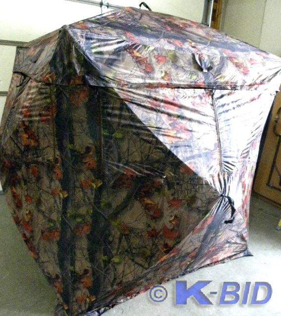 lot 7 image: Five Hub Ground Blind, digi-camo, s...