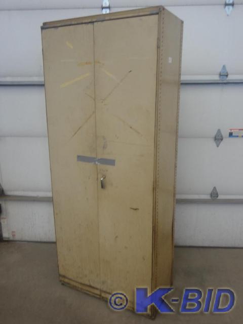 7ftx3ftx18 Steel Shop Cabinet