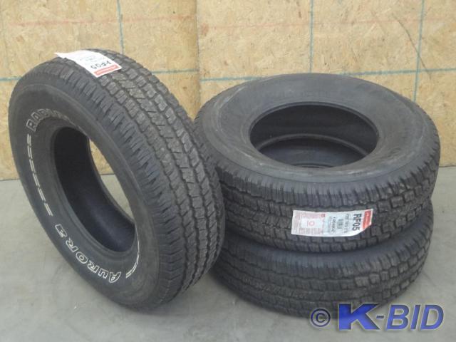 lot 10 image: (3) New Aurora RF05 P2657016 Tire...