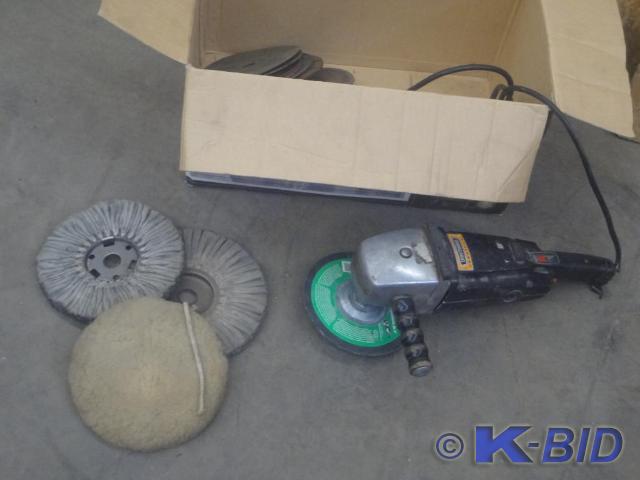 lot 27 image: Sears 7 PolisherSander With Acces...
