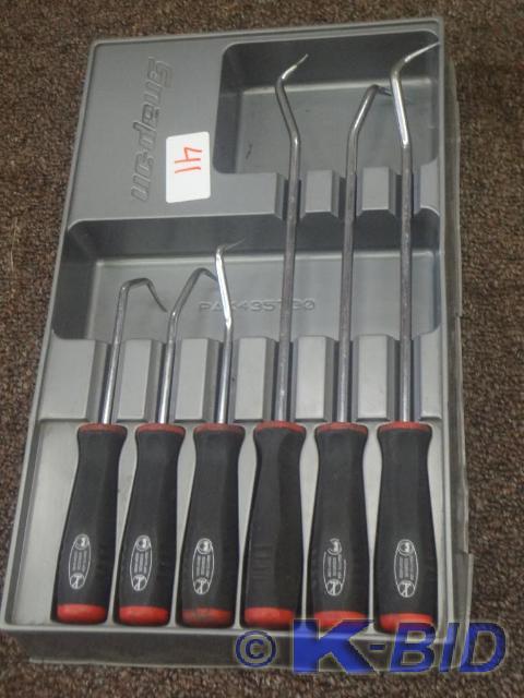 lot 41 image: Snap-On 6-Piece SGA Series Pick-Too...
