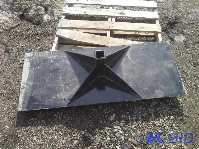 Receiver Plate for Skid Steer, 20 ...