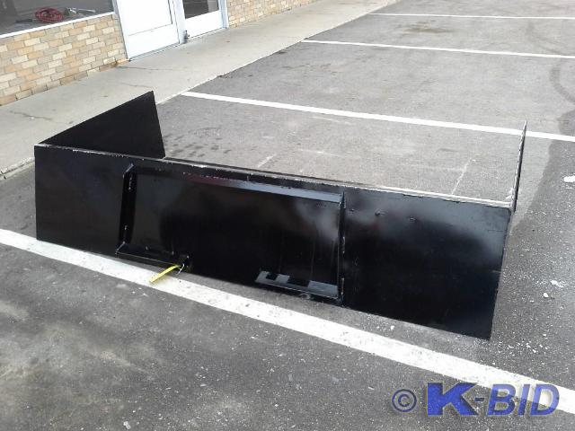 Skid Steer Snow Bucket, 25 overall...
