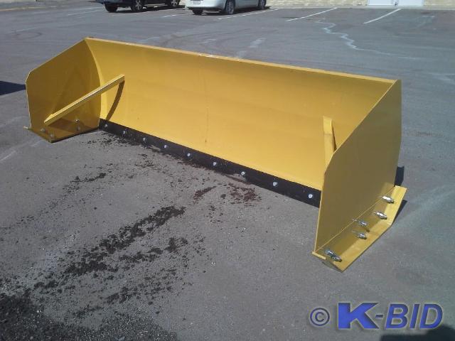 10 ft. Snow Pusher for Skid Steer, ...
