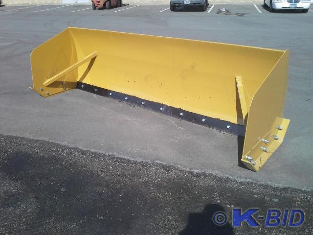 10 ft. Snow Pusher for Skid Steer, ...