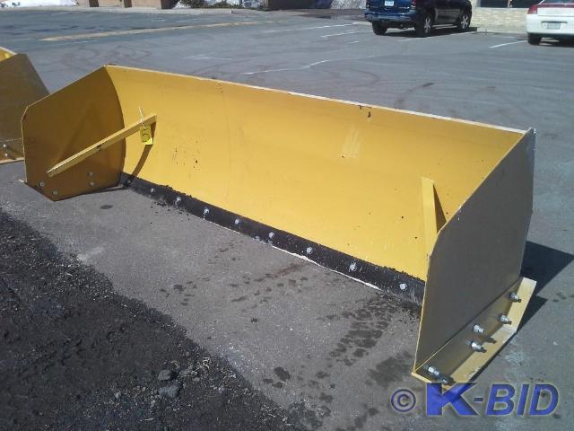 10 ft. Snow Pusher for Skid Steer, ...