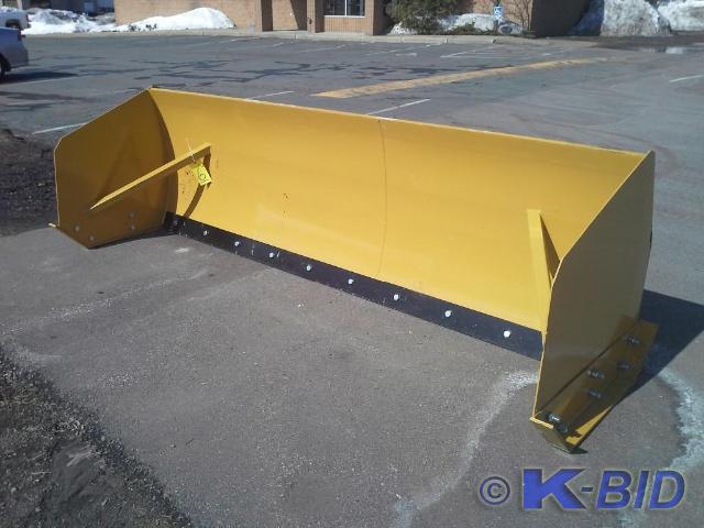 10 ft. Snow Pusher for Skid Steer, ...