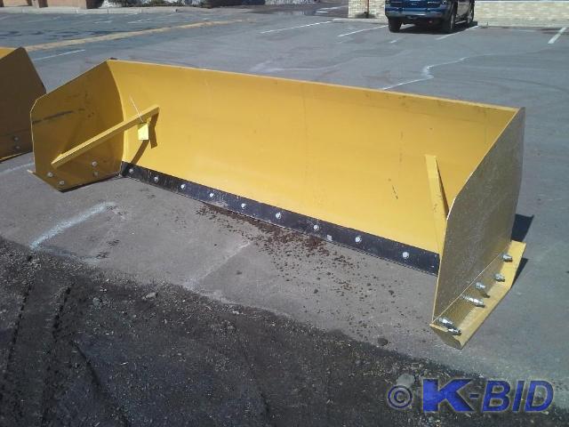 10 ft. Snow Pusher for Skid Steer, ...