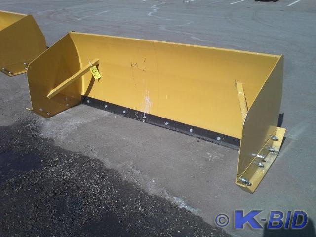 8 ft. Snow Pusher for Skid Steer, 9...