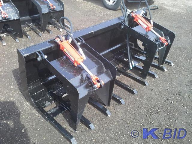 Grappler Bucket for Skid Steer, 72 ...