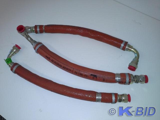 lot 192 image: (3) HOSE HYDRAULIC FAN MOTOR TO PUM...