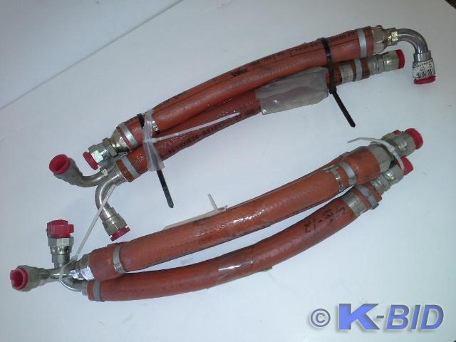 lot 194 image: (6) HOSE HYDRAULIC FAN MOTOR TO PUM...