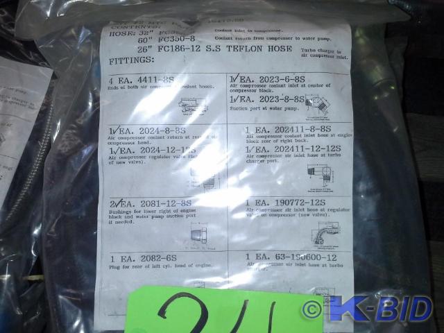 lot 24 image: KIT AIR COMPRESSOR (BENDIX) GILLIG ...