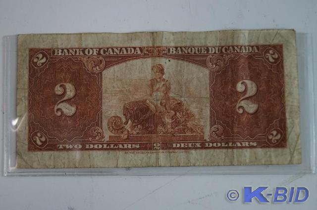 $2 Bank of Canada 1937
