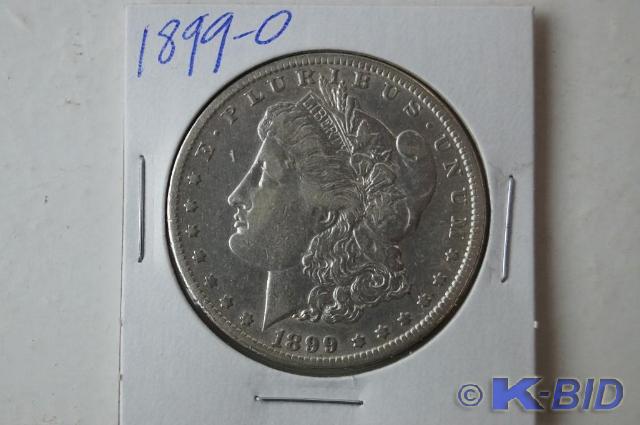 1899-O Morgan Silver Dollar