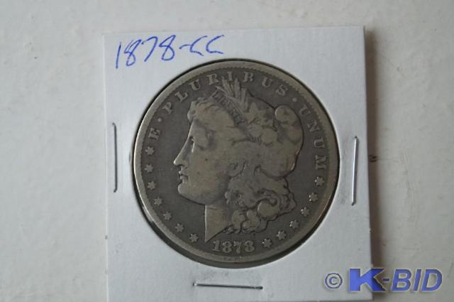 1878-CC Morgan Silver Dollar Carson...