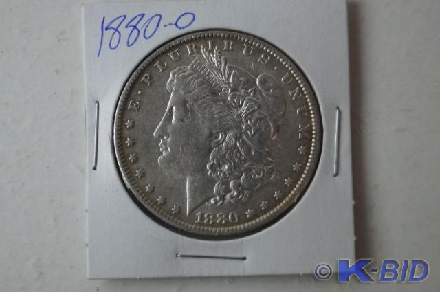 1880-O Morgan Silver Dollar