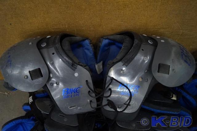 Lot of 11 Bike football shoulder pa...