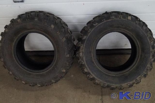 2 tires for 4-wheeler Carlisle Badl...
