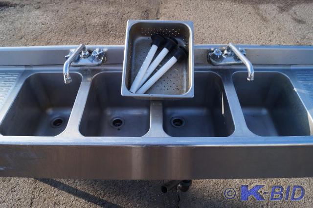8 ft Krowne&nbspstainless steel si...