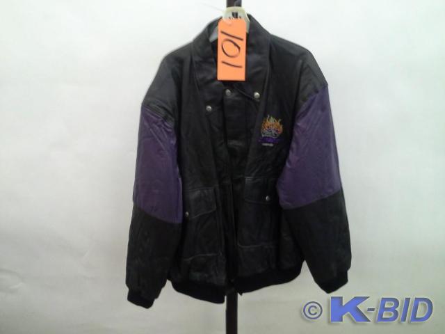 Hot Leathers Fringed Black Rose Ves...