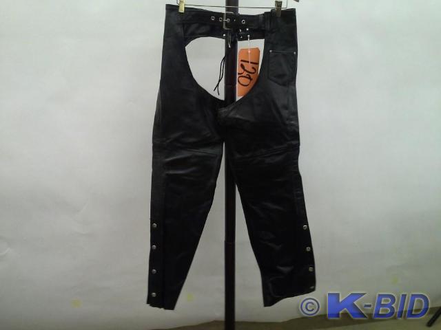 Hot Leathers plain black chaps, siz...